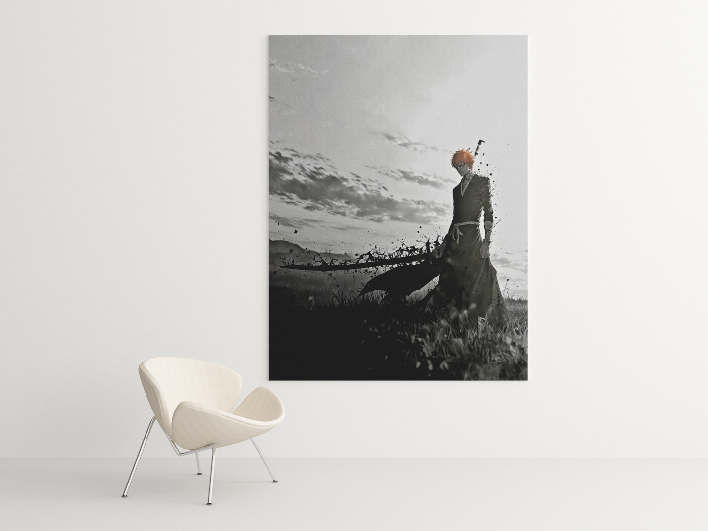 Cuadro Decorativo Anime – Personaje Ichigo Kurosaki de Bleach