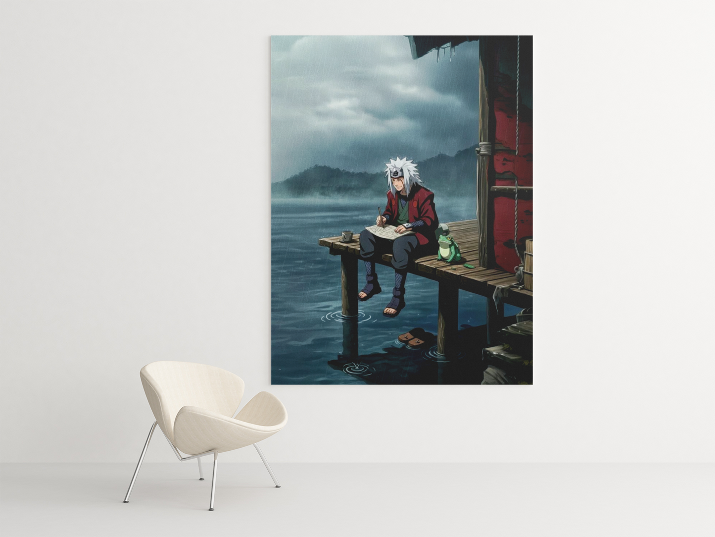 Cuadro Decorativo Anime – Personaje Jiraiya de Naruto