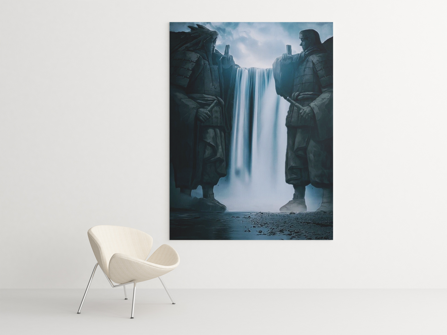 Cuadro Decorativo Anime – Valle del Fin de Naruto