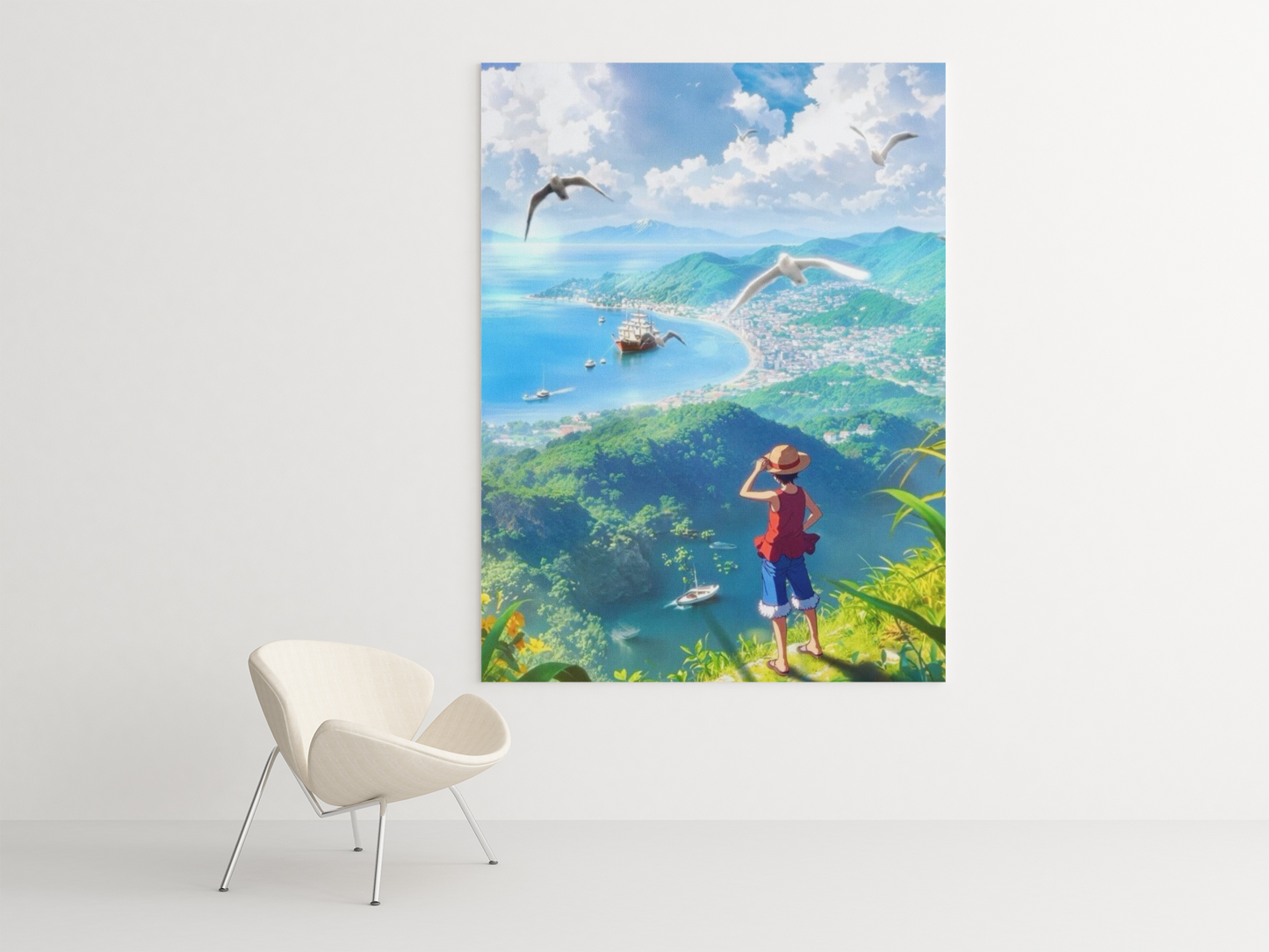 Cuadro Decorativo Anime – Personaje Luffy de One Piece