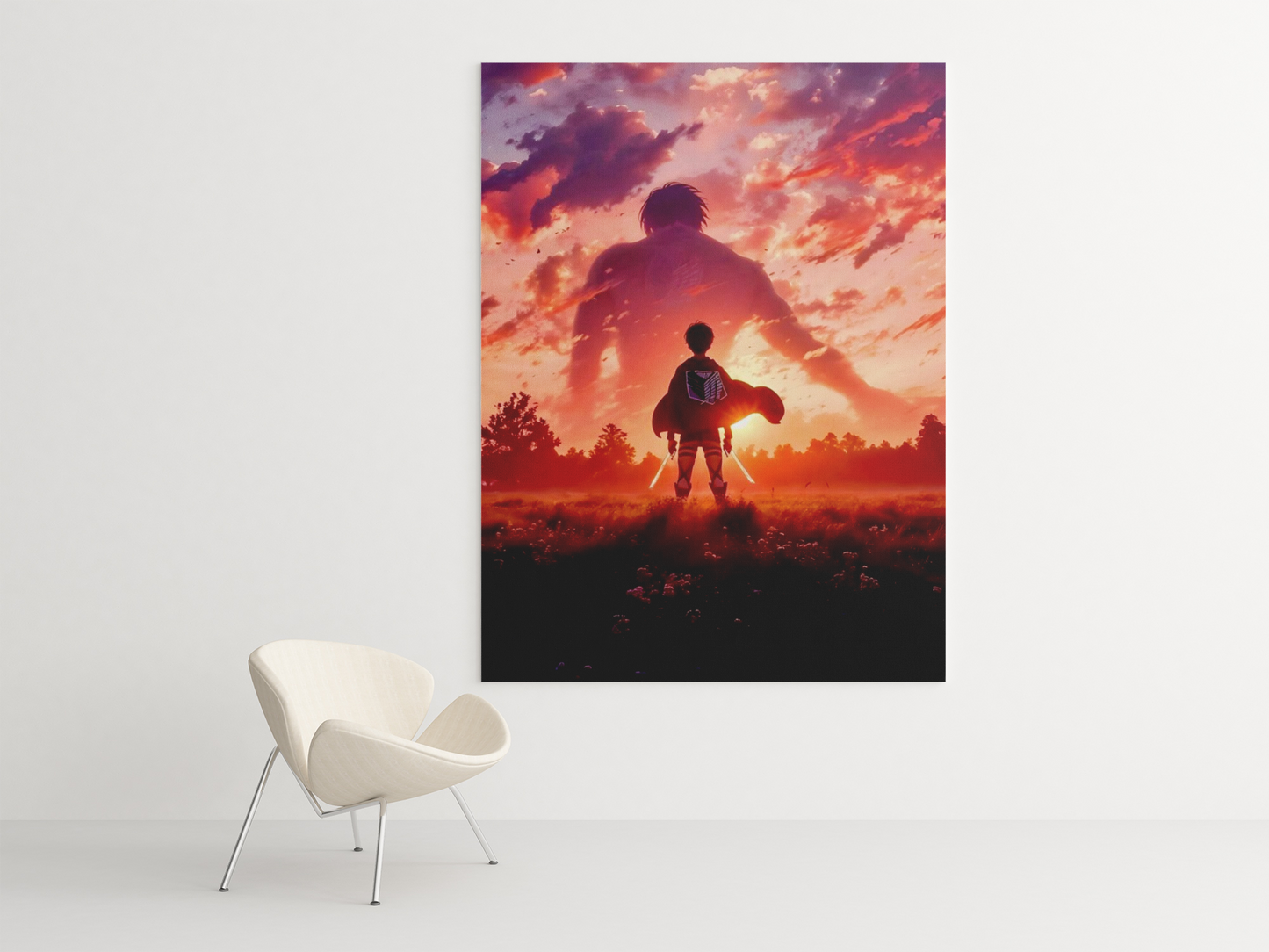 Cuadro Decorativo Anime – Personaje Eren de Attack On Titan