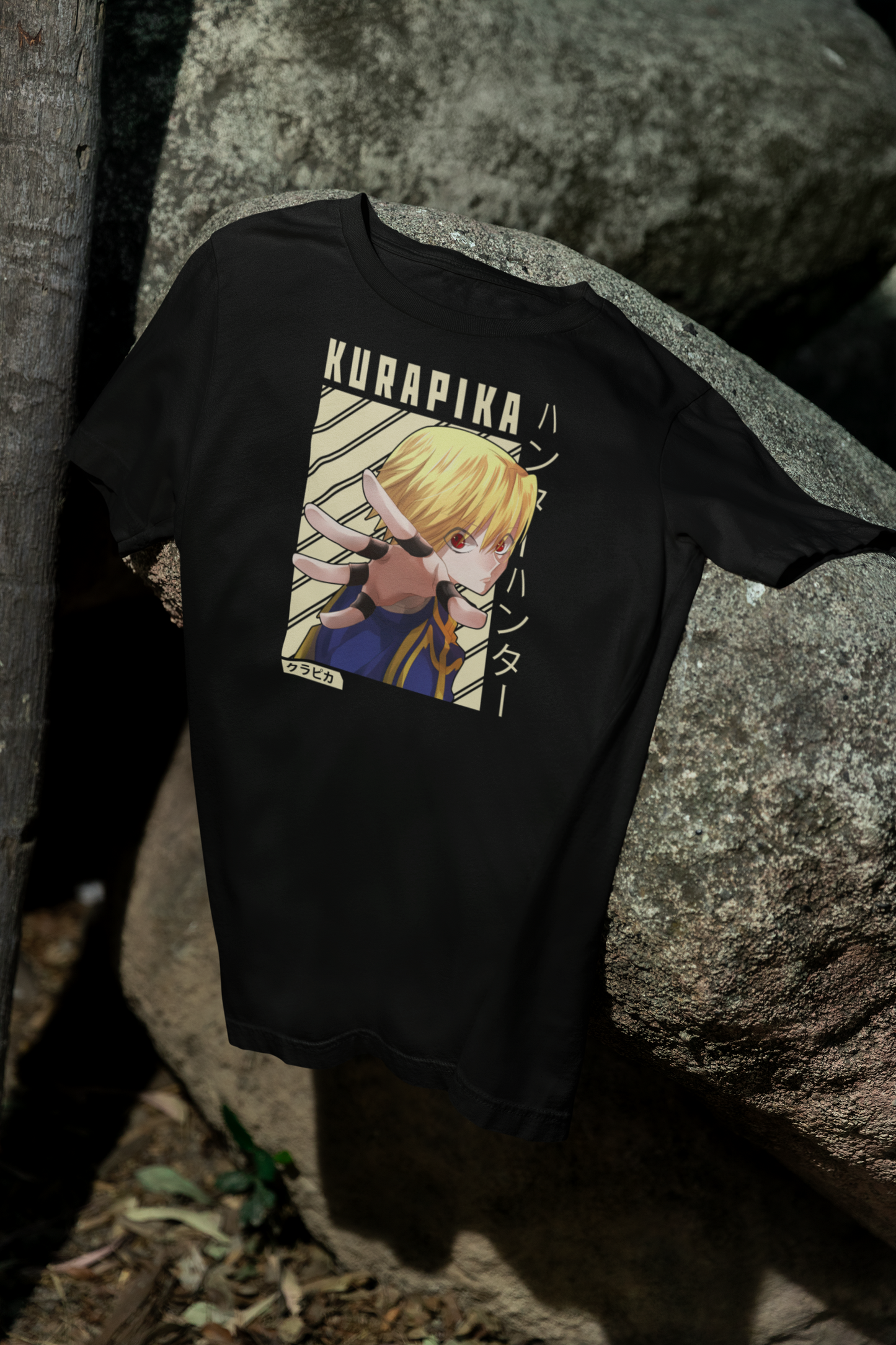Camiseta Otaku (100% Algodón) Personaje Kurapika de Hunter x Hunter