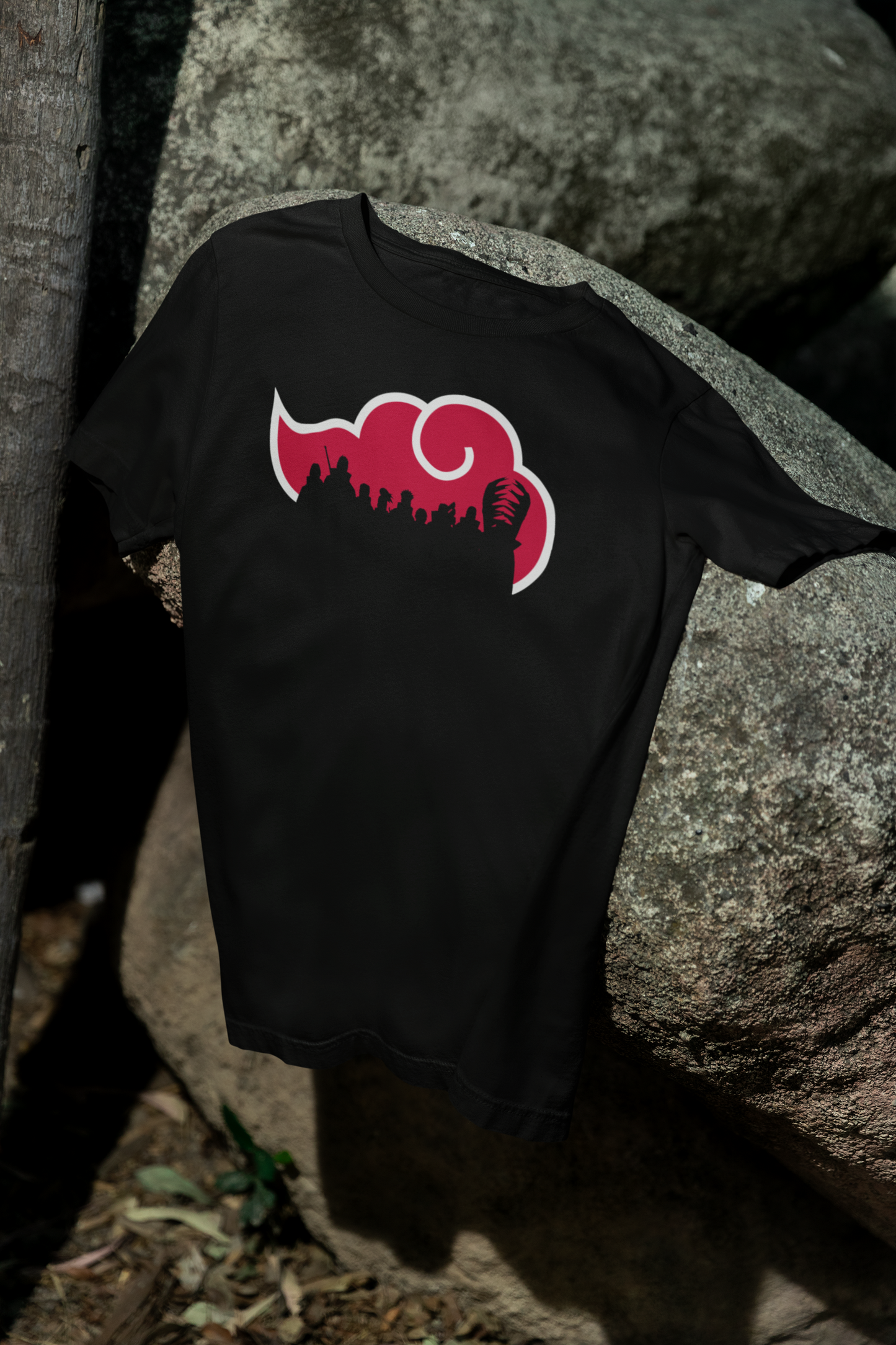 Camiseta Otaku (100% Algodón) Akatsuki de Naruto