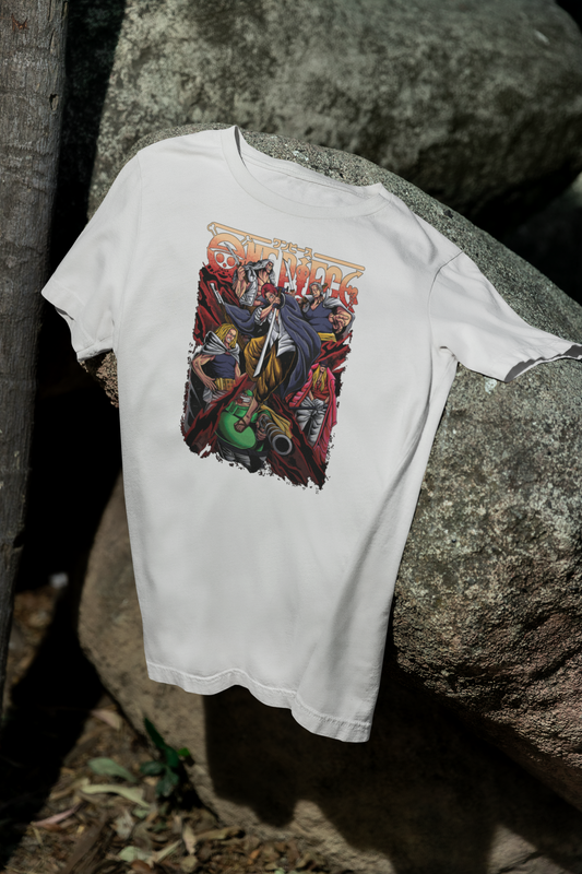 Camiseta Otaku (100% Algodón) Personaje Shanks de One Piece