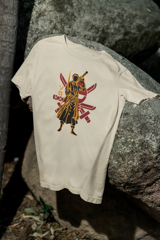 Camiseta Otaku (100% Algodón) Personaje Zoro de One Piece