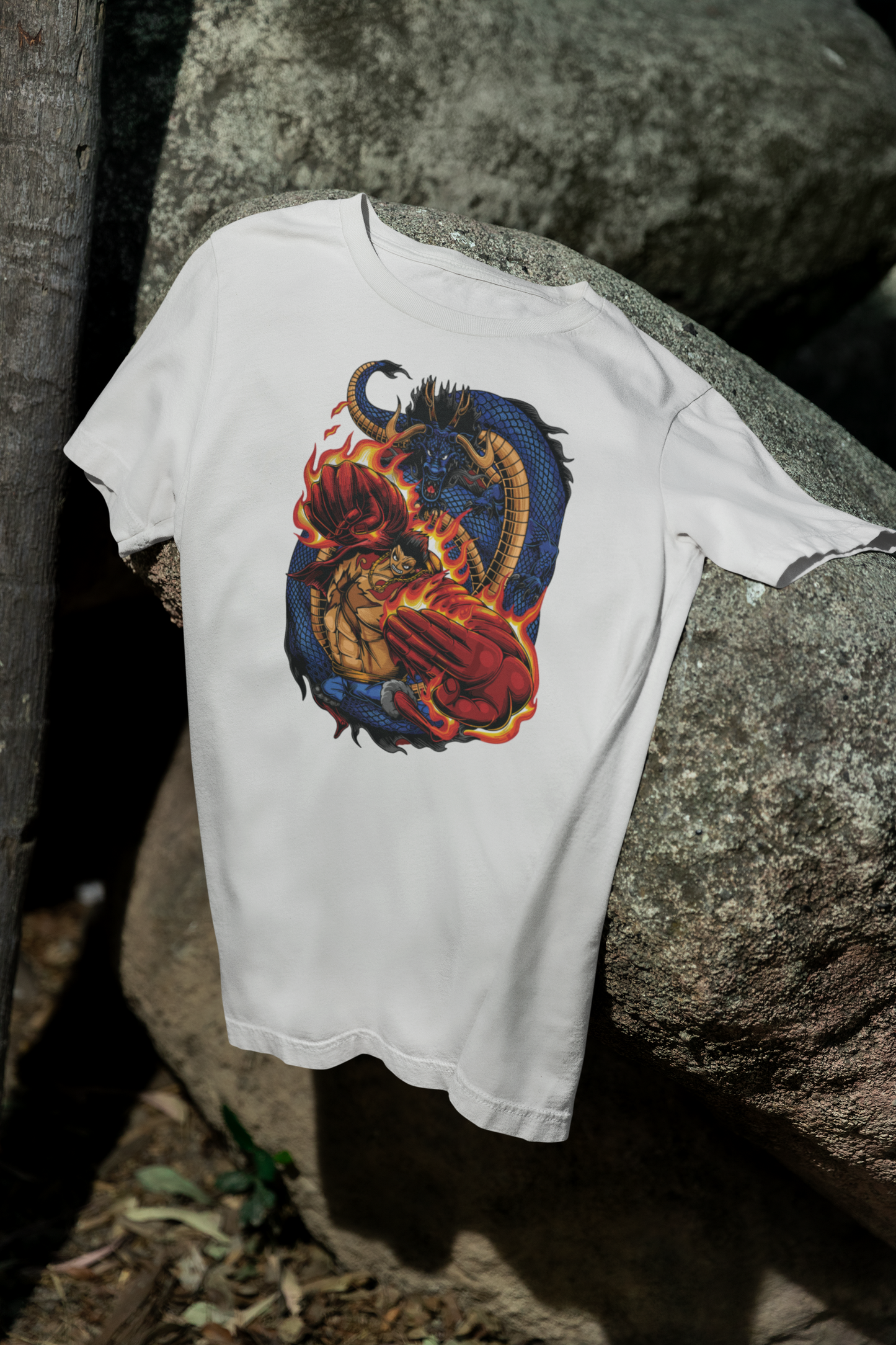 Camiseta Otaku (100% Algodón) Personaje Luffy de One Piece