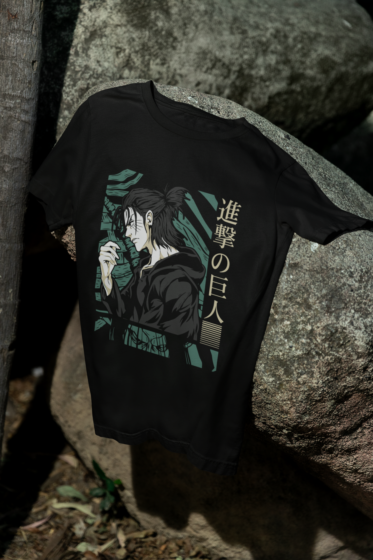 Camiseta Otaku (100% Algodón) Personaje Eren de Attack On Titan