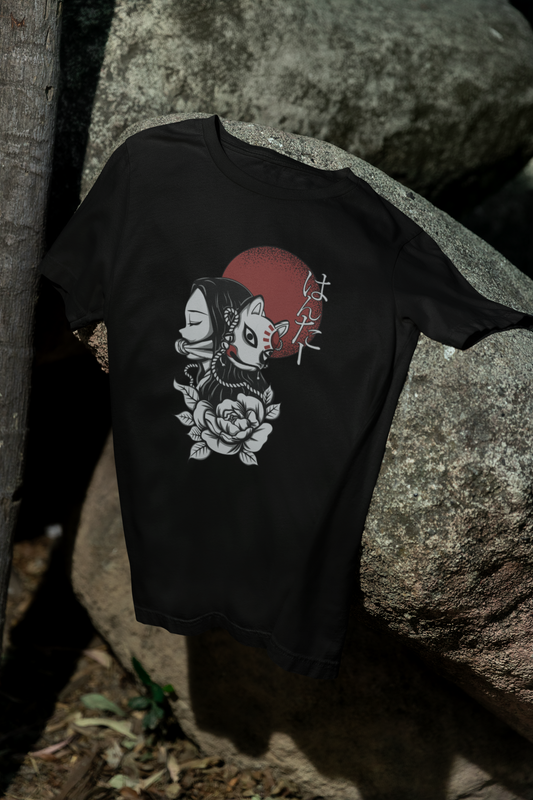 Camiseta Otaku (100% Algodón) Personaje Nezuko de Demon Slayer