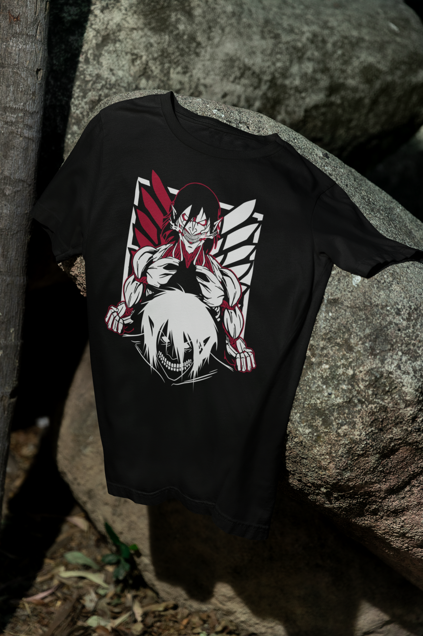 Camiseta Otaku (100% Algodón) Personaje Titan de Attack On Titan