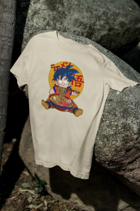 Camiseta Otaku (100% Algodón) Personaje Gohan de Dragon Ball