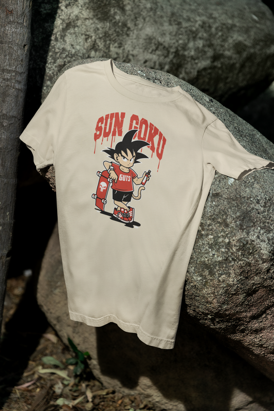 Camiseta Otaku (100% Algodón) Personaje Goku de Dragon Ball