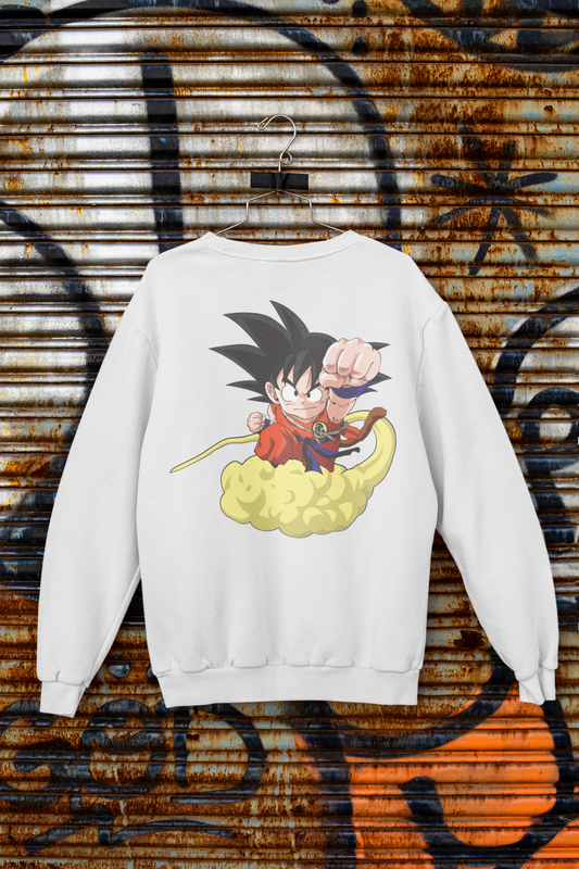 Buzo Otaku (Algodón y Poliéster) Personaje Goku de Dragon Ball