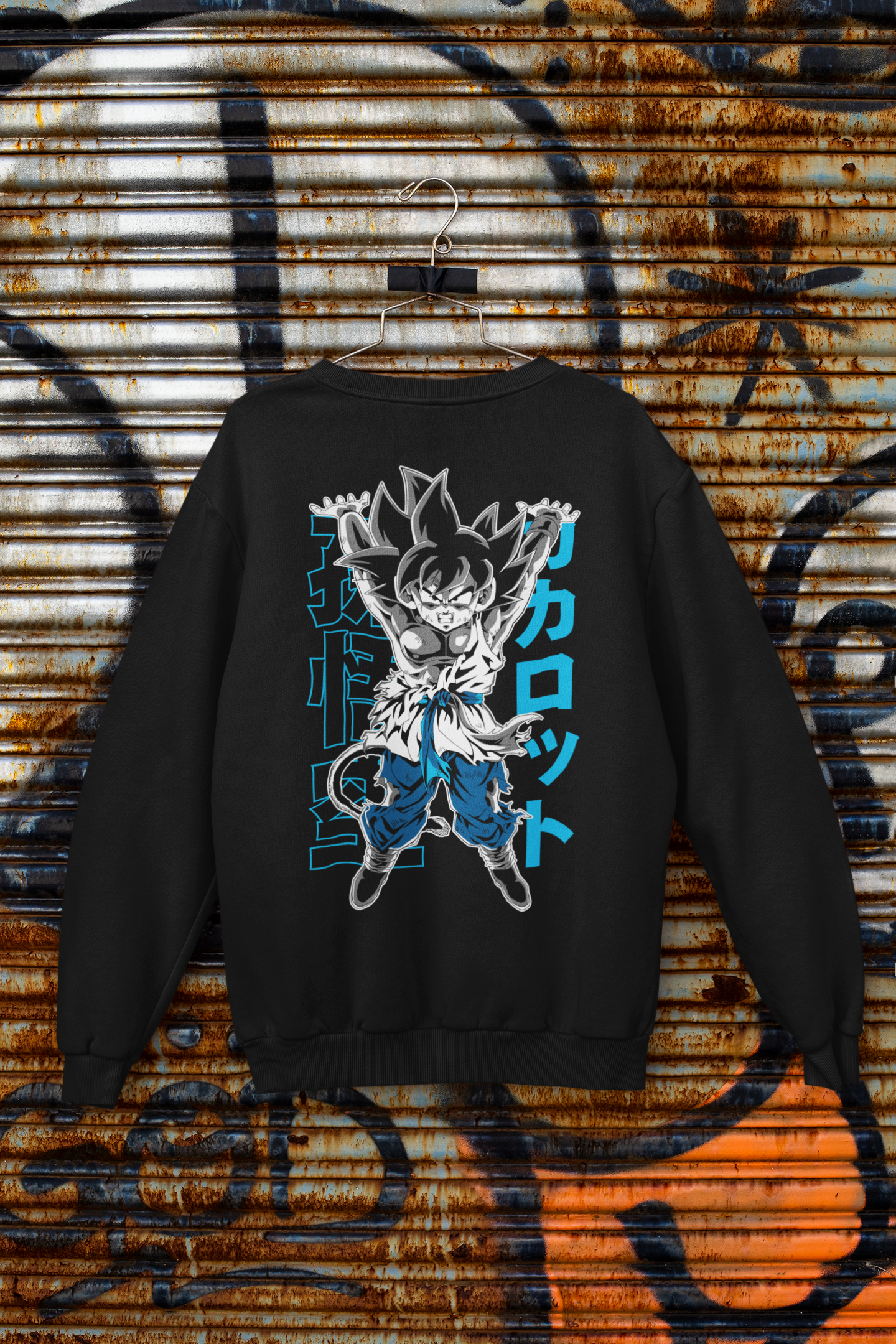 Buzo Otaku (Algodón y Poliéster) Personaje Goku de Dragon Ball