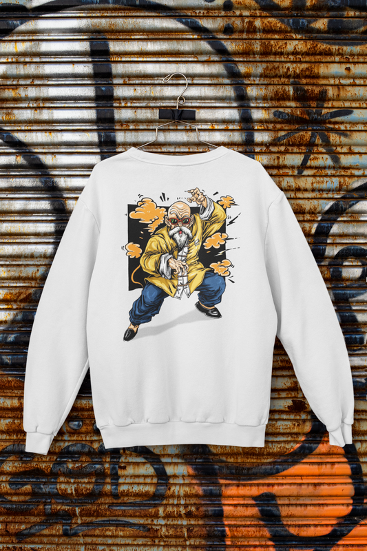 Buzo Otaku (Algodón y Poliéster) Personaje Maestro Roshi de Dragon Ball