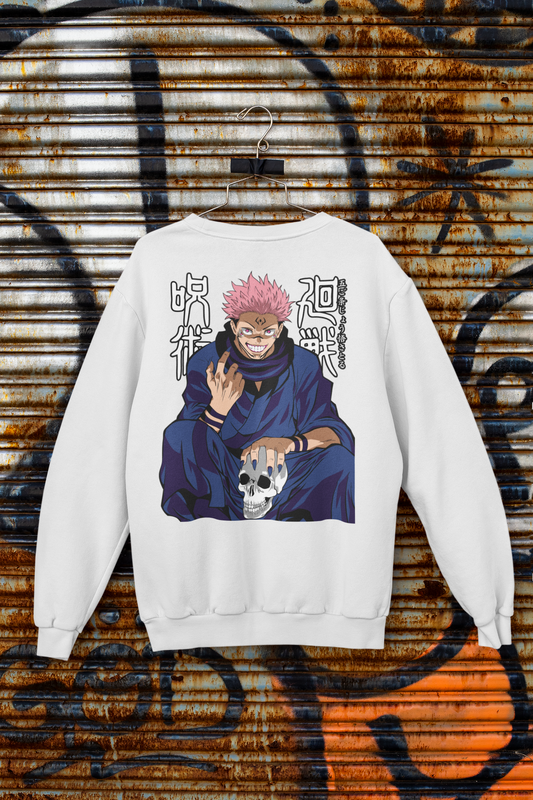 Buzo Otaku (Algodón y Poliéster) Personaje Itadori de Jujutsu Kaisen