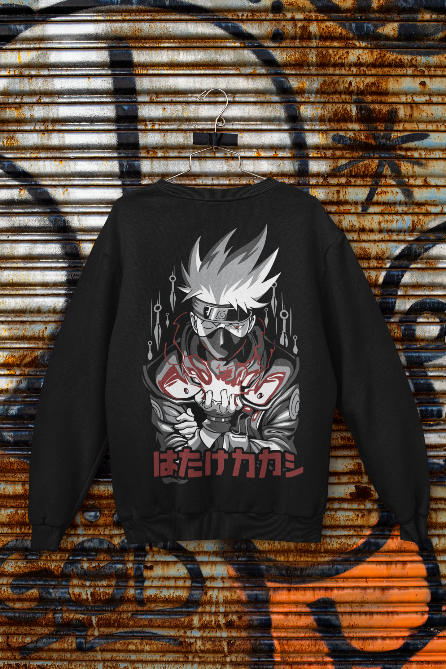 Buzo Otaku (Algodón y Poliéster) Personaje Kakashi de Naruto