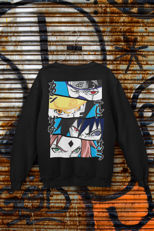 Buzo Otaku (Algodón y Poliéster) Equipo 7 de Naruto Shippuden