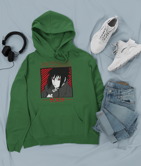 Canguro Otaku (Algodón y Poliéster) Personaje Sasuke de Naruto