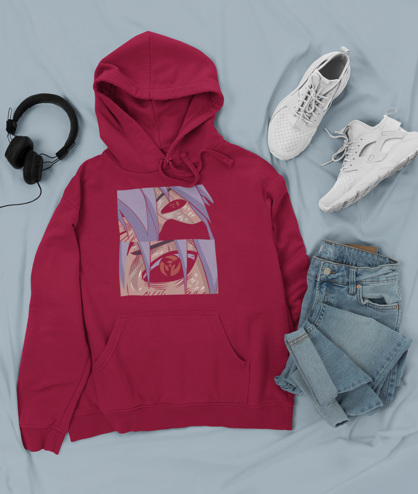 Canguro Otaku (Algodón y Poliéster) Personaje Kakashi de Naruto