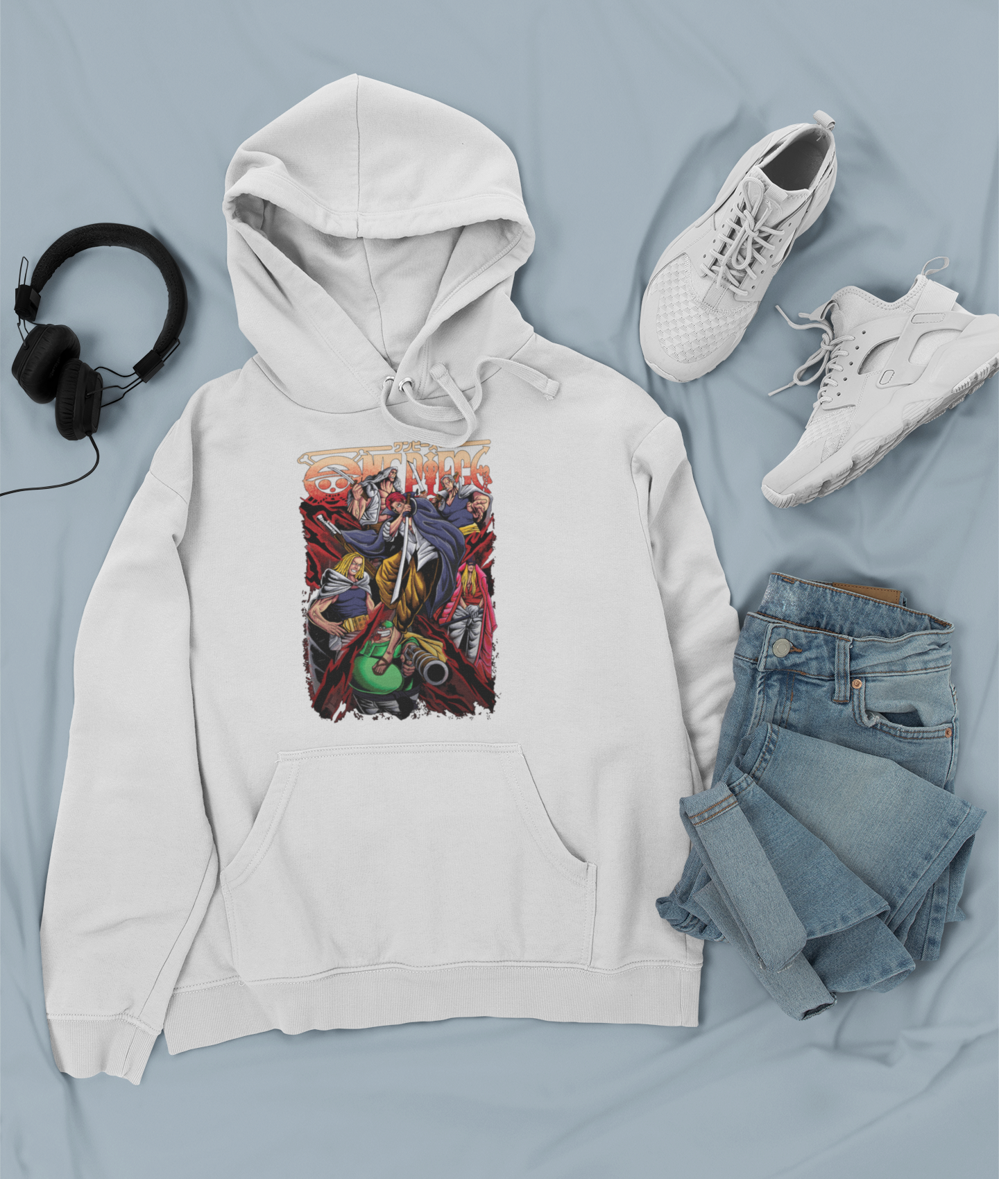 Canguro Otaku (Algodón y Poliéster) Personaje Shanks de One Piece