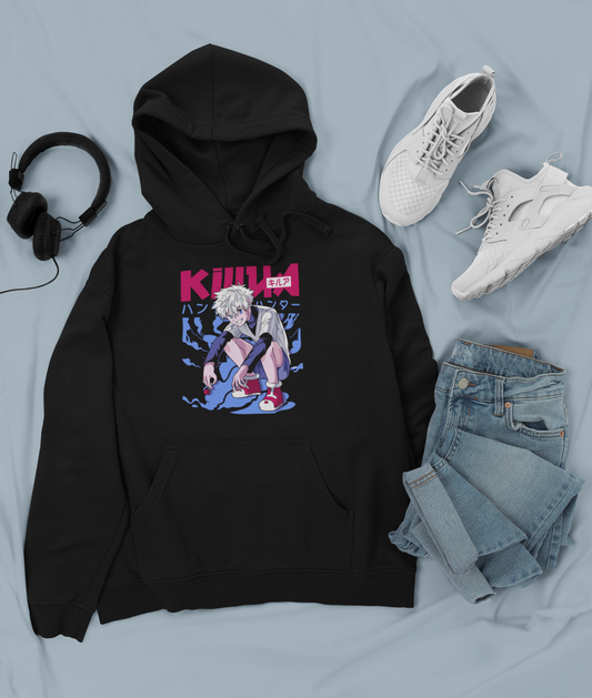 Canguro Otaku (Algodón y Poliéster) Personaje Killua de Hunter x Hunter