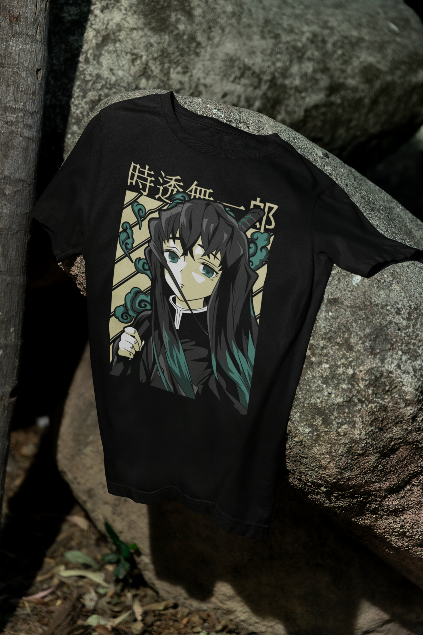 Camiseta Otaku (100% Algodón) Personaje Tokito de Demon Slayer
