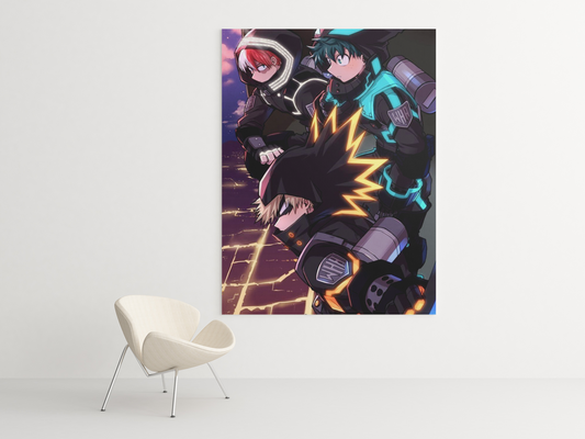 Cuadro Decorativo Anime – Personaje Izuku de My Hero Academy
