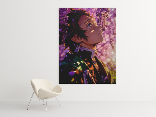 Cuadro Decorativo Anime – Personaje Tanjiro de Demon Slayer