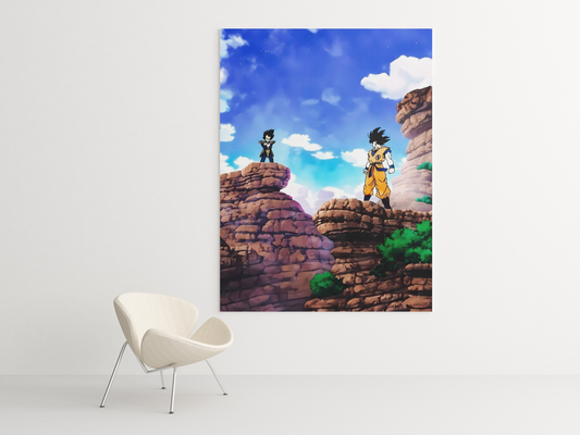 Cuadro Decorativo Anime – Personaje Goku y Vegeta de Dragon Ball