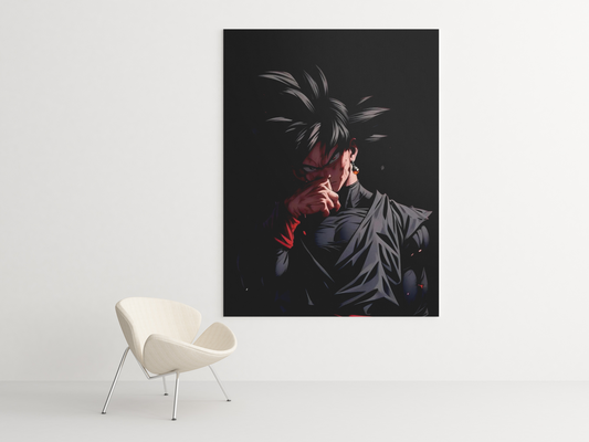 Cuadro Decorativo Anime – Personaje Goku Black de Dragon Ball Super