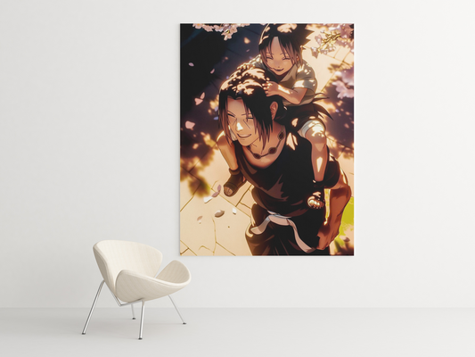 Cuadro Decorativo Anime – Personajes Itachi y Sasuke de Naruto