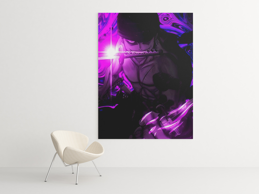 Cuadro Decorativo Anime – Personaje Zoro de One Piece