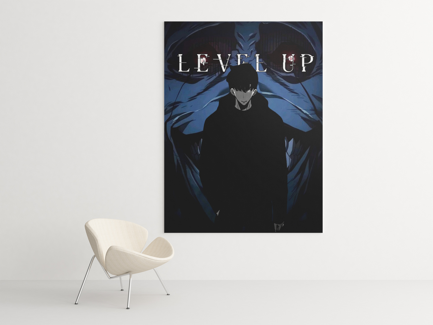 Cuadro Decorativo Anime – Personaje Sung Jin Woo de Solo Leveling