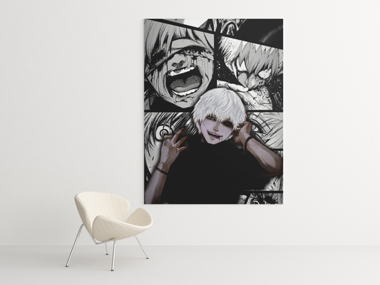 Cuadro Decorativo Anime – Personaje Ken Kaneki de Tokyo Ghoul