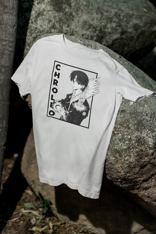 Camiseta Otaku (100% Algodón) Personaje Chrollo de Hunter x Hunter
