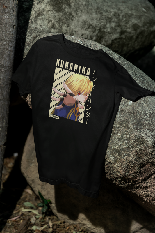 Camiseta Otaku (100% Algodón) Personaje Kurapika de Hunter x Hunter