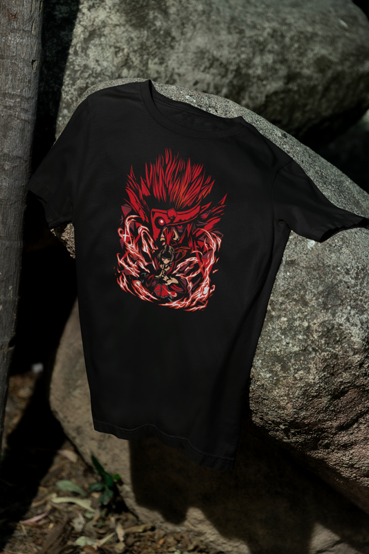 Camiseta Otaku (100% Algodón) Personaje Itachi de Naruto