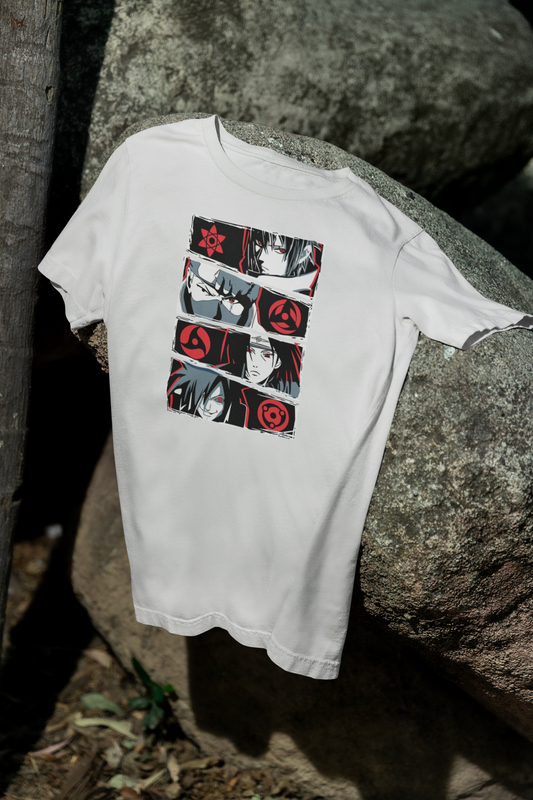 Camiseta Otaku (100% Algodón) Mangekyou Sharingan de Naruto