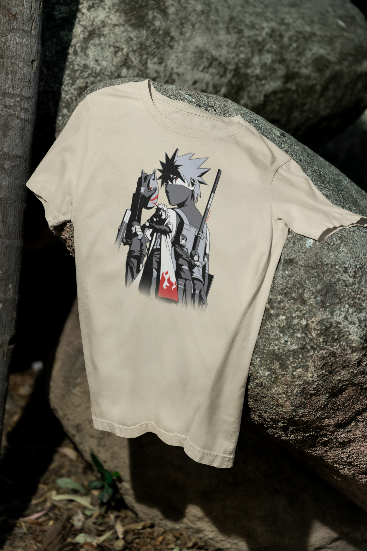 Camiseta Otaku (100% Algodón) Personaje Kakashi de Naruto