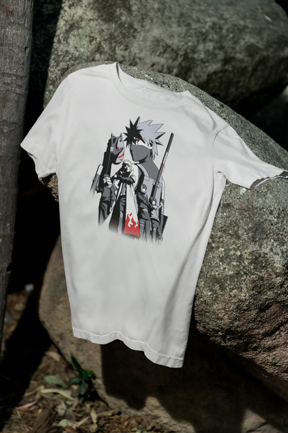 Camiseta Otaku (100% Algodón) Personaje Kakashi de Naruto