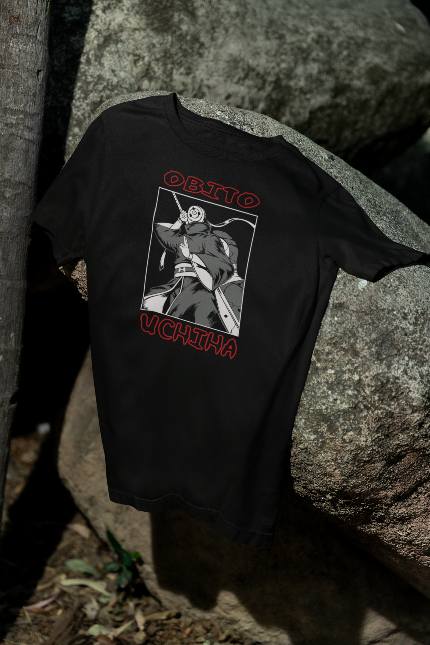 Camiseta Otaku (100% Algodón) Personaje Obito de Naruto