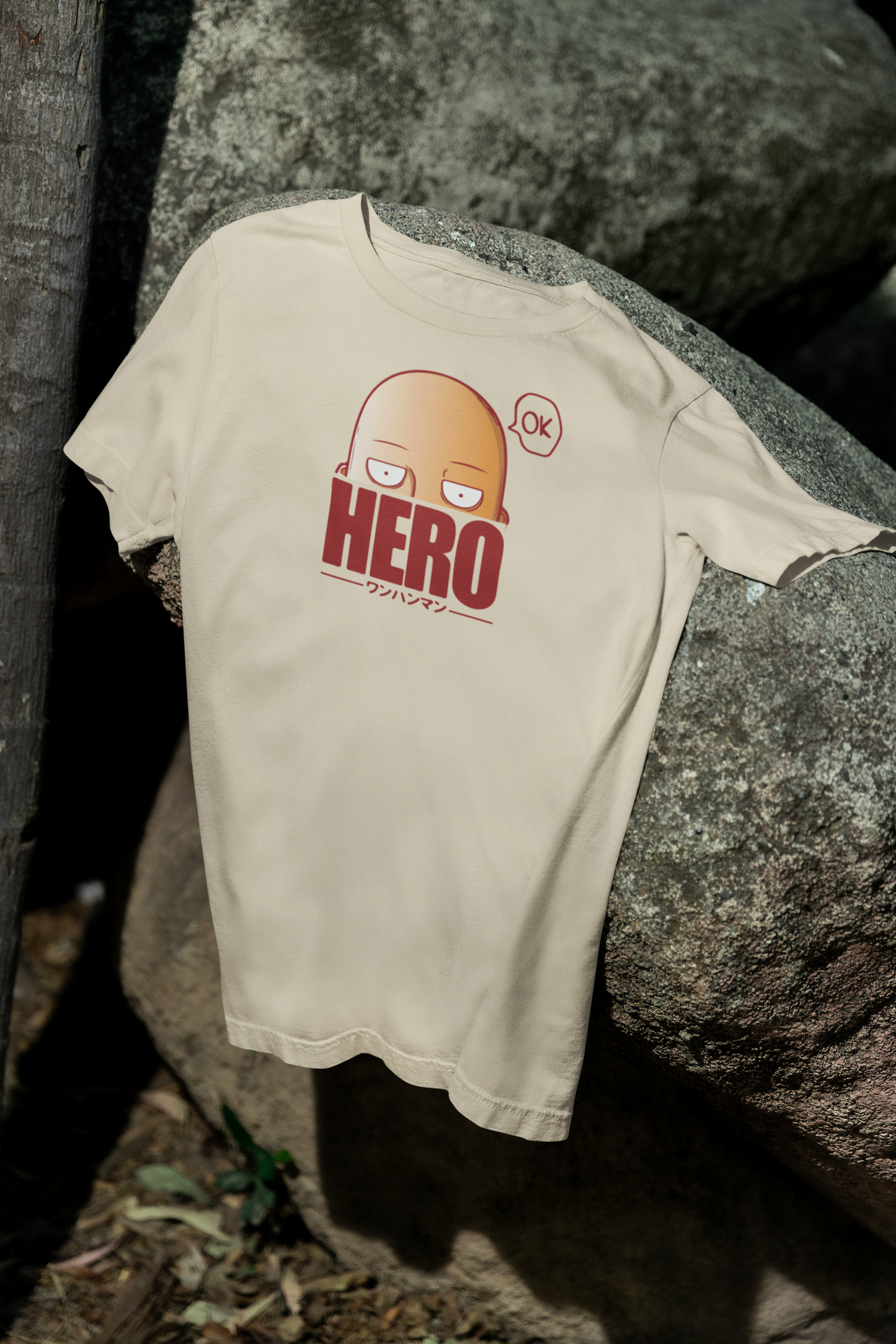 Camiseta Otaku (100% Algodón) Personaje Saitama de One Punch Man