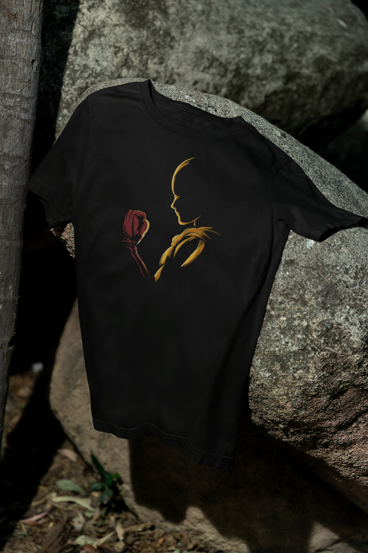 Camiseta Otaku (100% Algodón) Personaje Saitama de One Punch Man