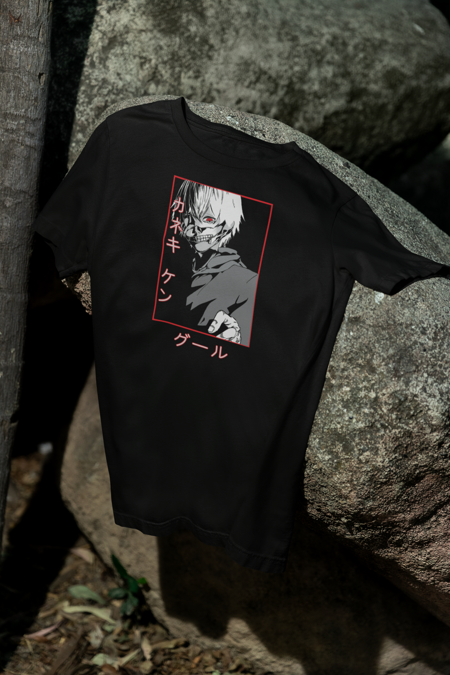 Camiseta Otaku (100% Algodón) Personaje Kaneki de Tokyo Ghoul