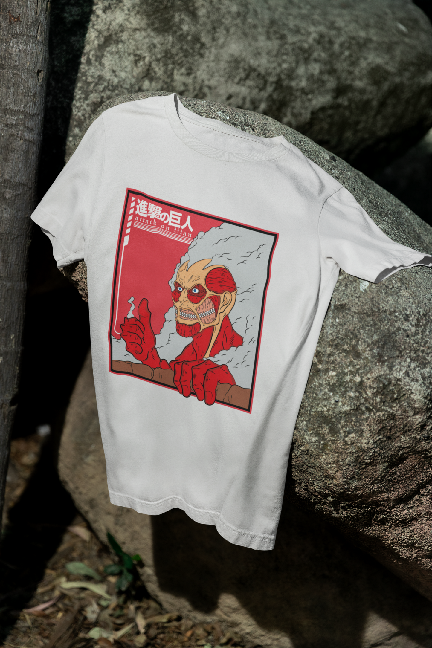 Camiseta Otaku (100% Algodón) Personaje Titan de Attack On Titan