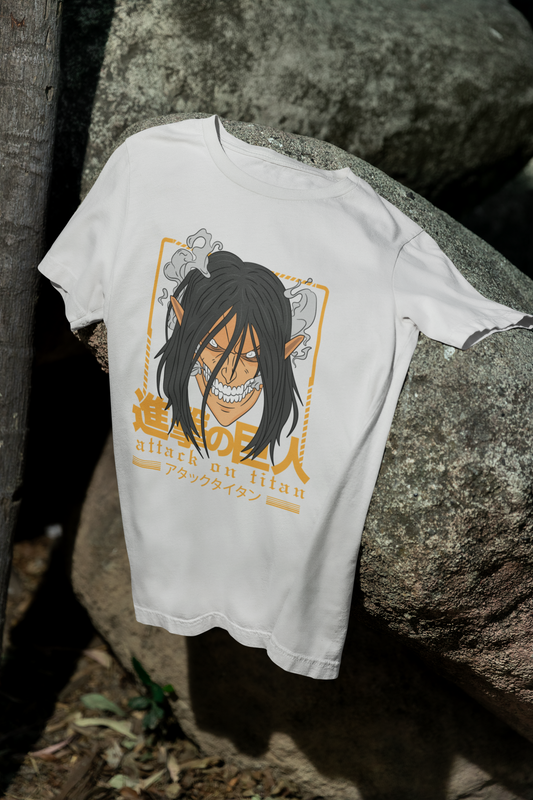Camiseta Otaku (100% Algodón) Personaje Titan de Attack On Titan