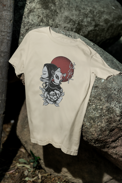 Camiseta Otaku (100% Algodón) Personaje Nezuko de Demon Slayer