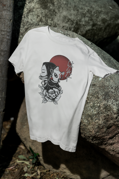 Camiseta Otaku (100% Algodón) Personaje Nezuko de Demon Slayer