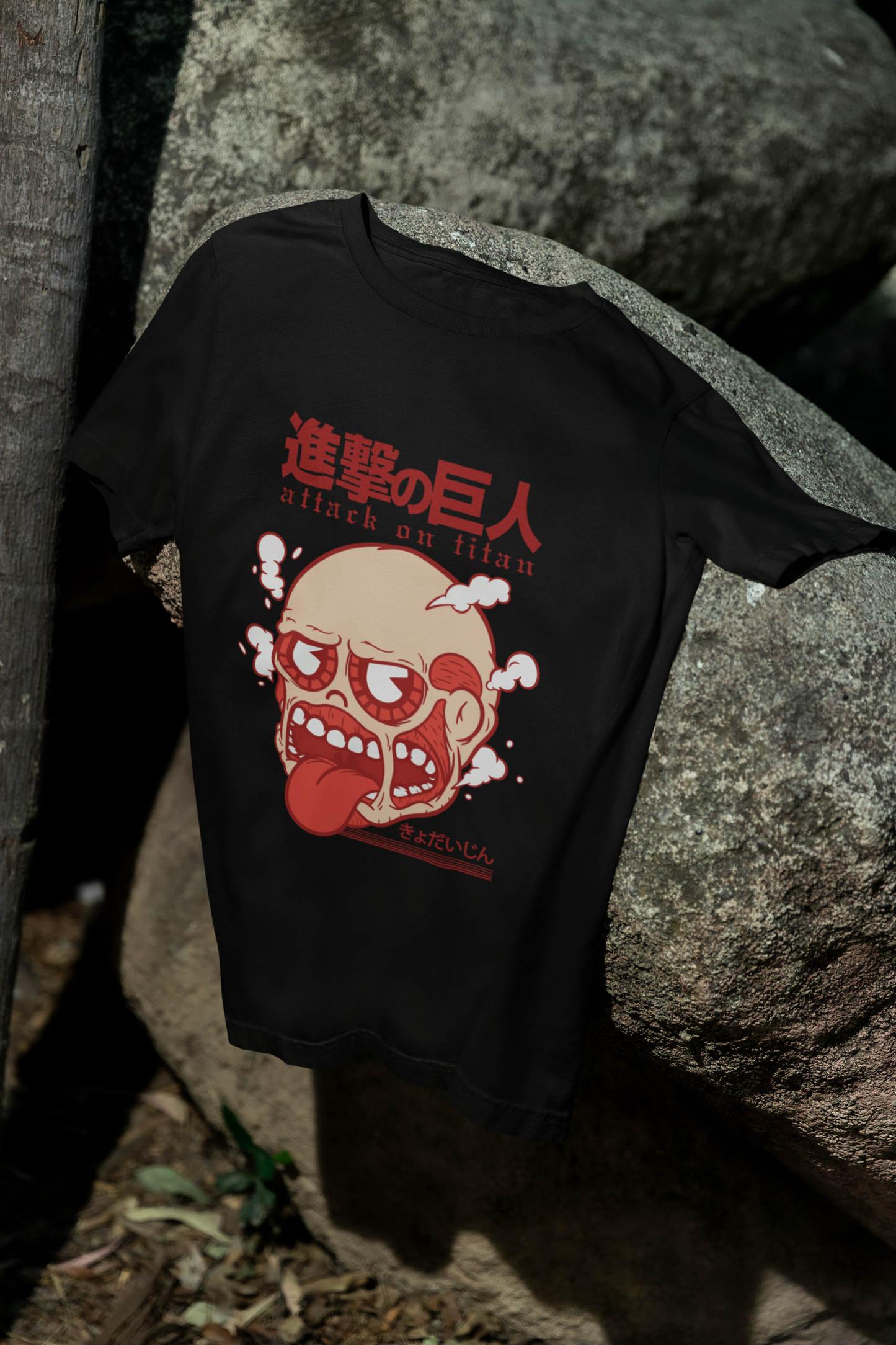 Camiseta Otaku (100% Algodón) Personaje Titan de Attack On Titan