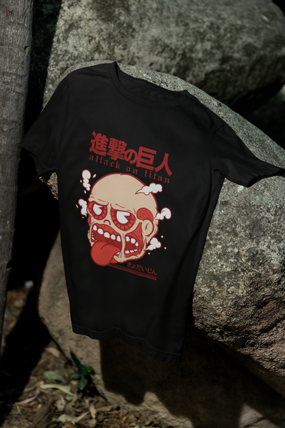 Camiseta Otaku (100% Algodón) Personaje Titan de Attack On Titan